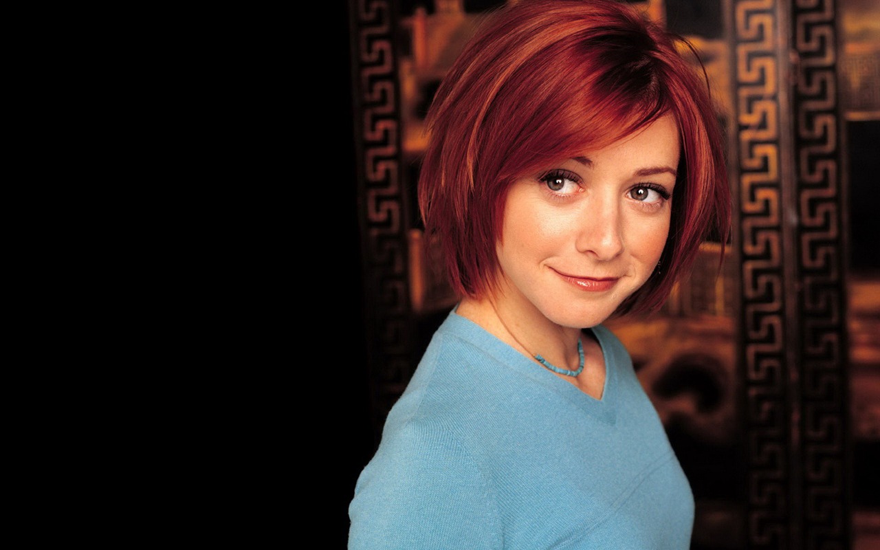 Alyson Hannigan beautiful wallpaper #25 - 1280x800