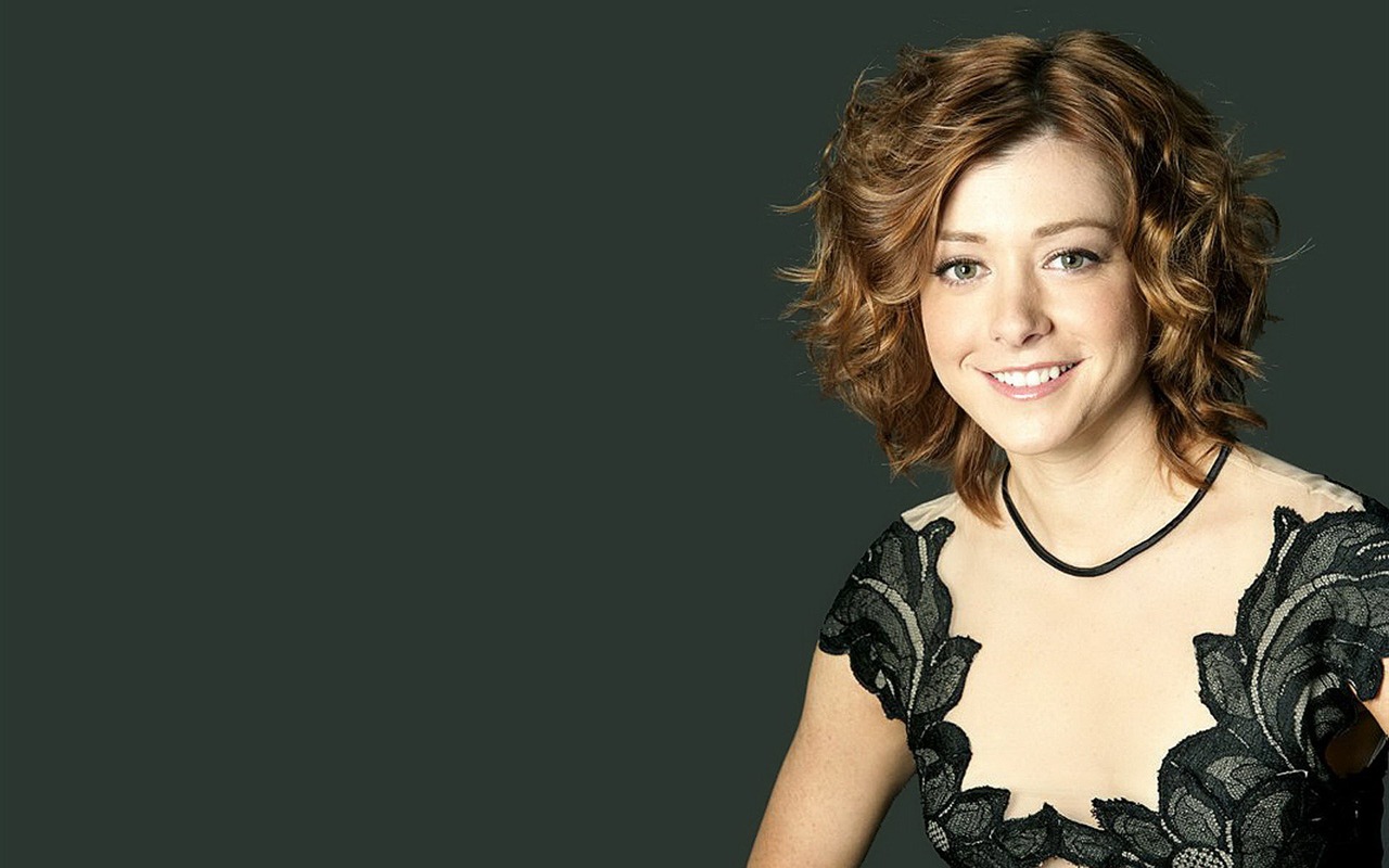 Alyson Hannigan krásnou tapetu #37 - 1280x800