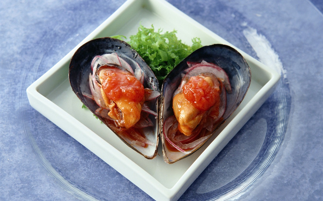 Gourmet večeře tapety (2) #10 - 1280x800