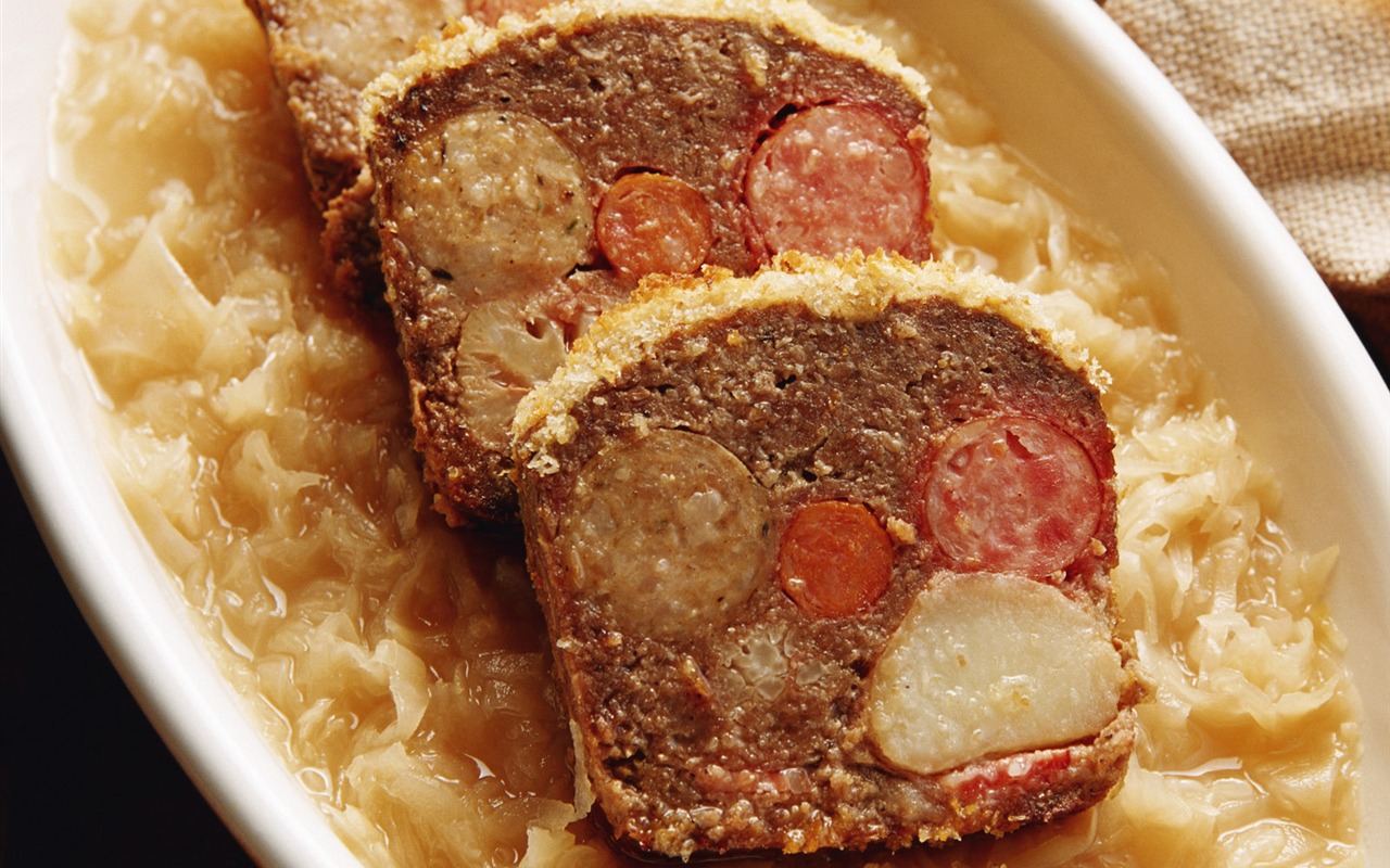 Gourmet večeře tapety (2) #14 - 1280x800