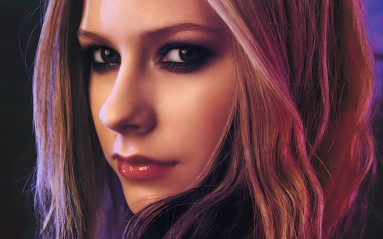 Avril Lavigne krásnou tapetu (3) #3 - 1280x800