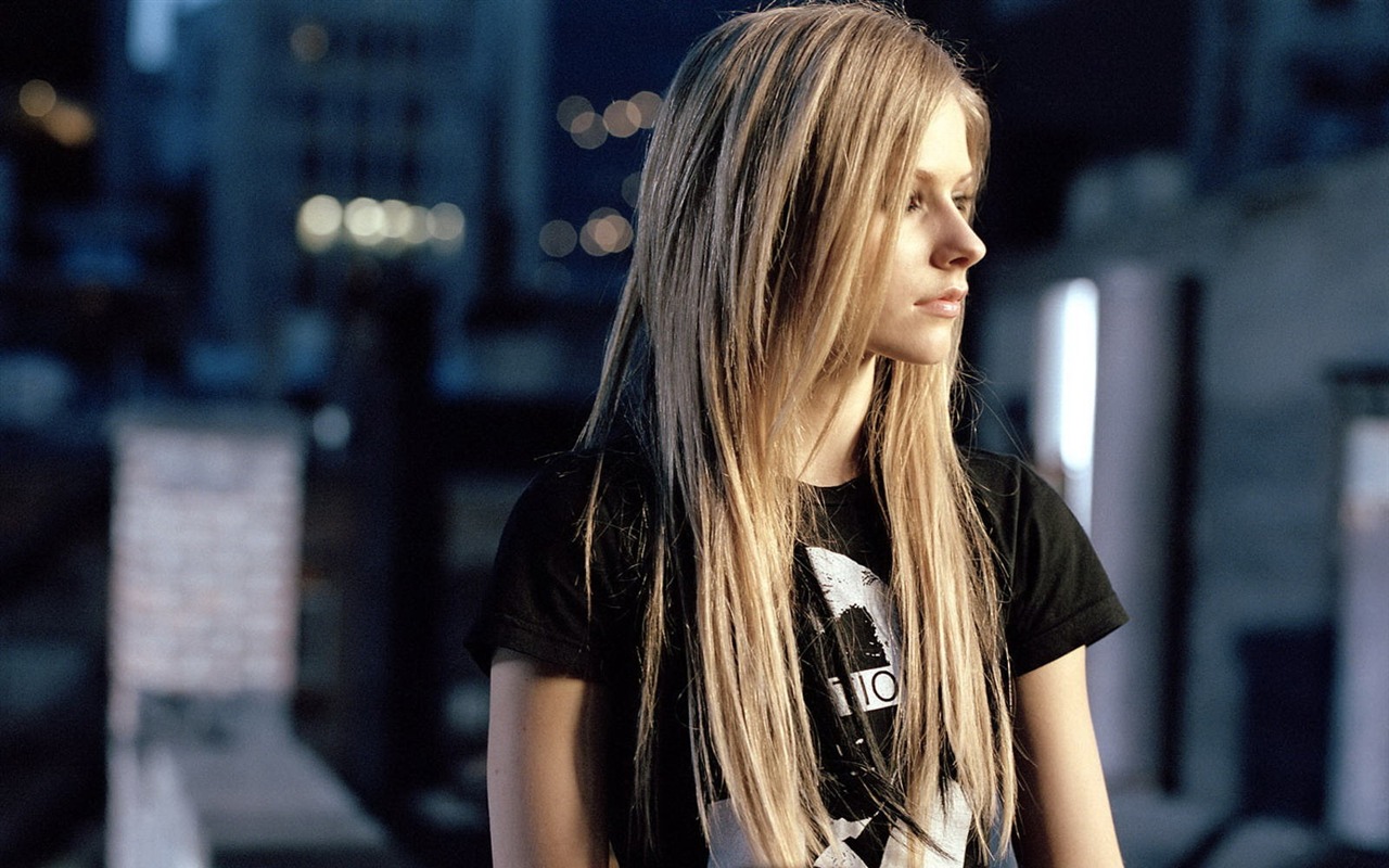 Avril Lavigne krásnou tapetu (3) #5 - 1280x800