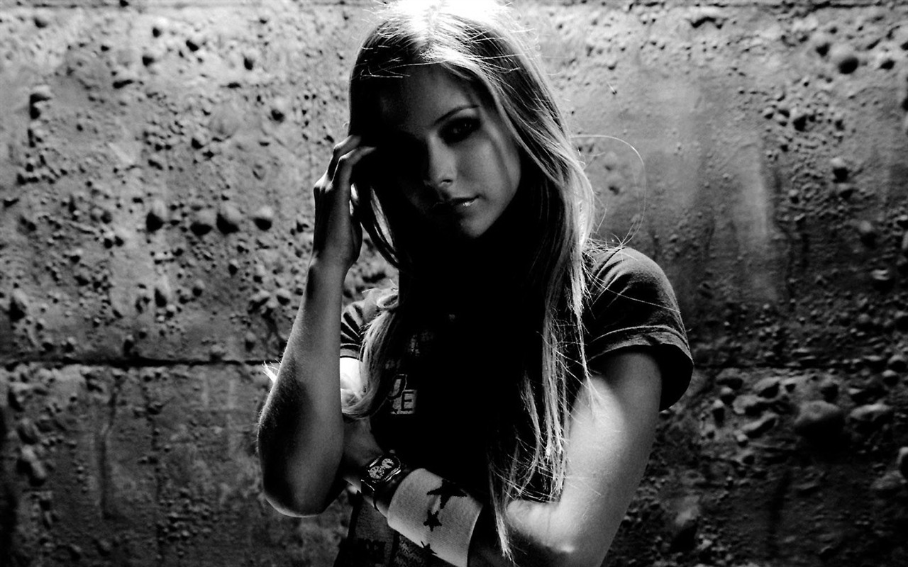 Avril Lavigne krásnou tapetu (3) #9 - 1280x800