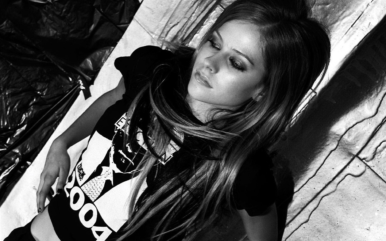 Avril Lavigne krásnou tapetu (3) #12 - 1280x800