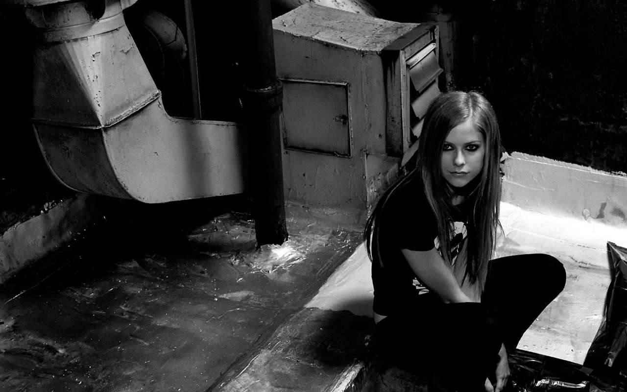 Avril Lavigne krásnou tapetu (3) #13 - 1280x800