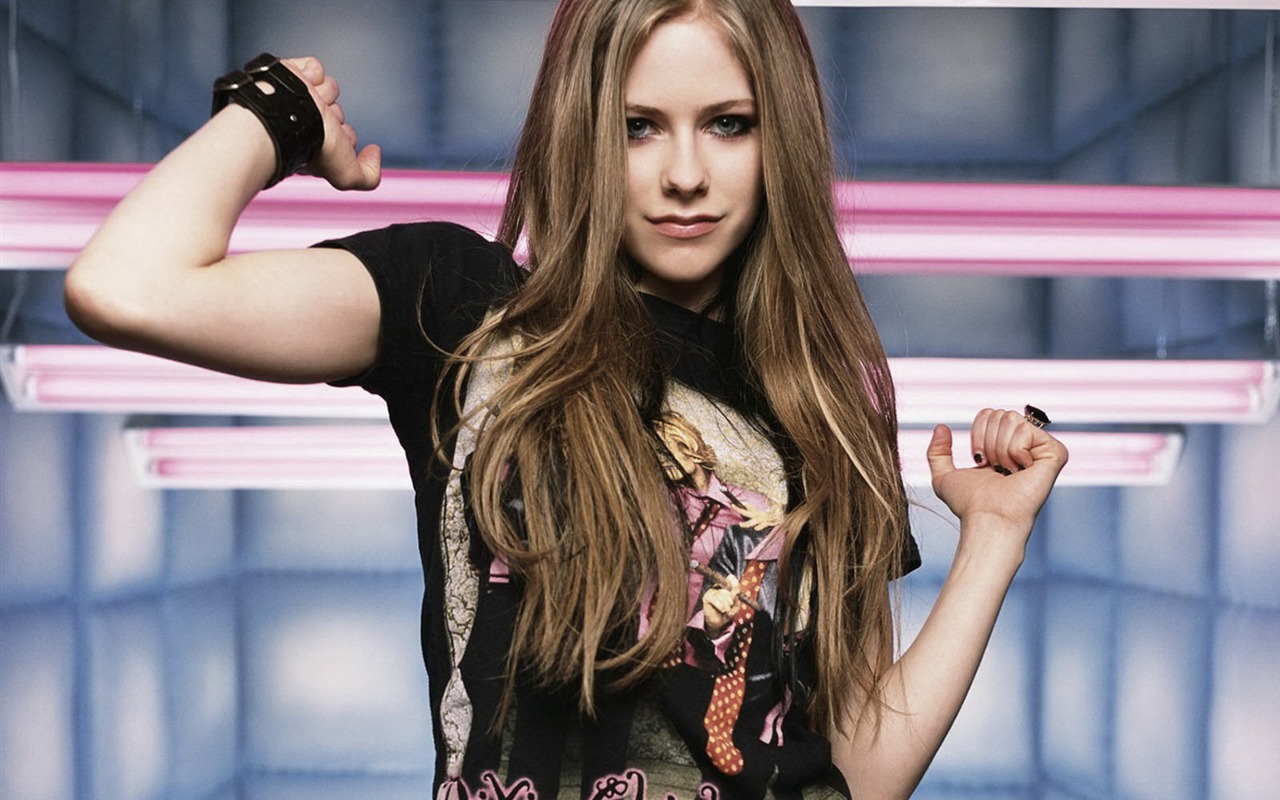 Avril Lavigne krásnou tapetu (3) #14 - 1280x800