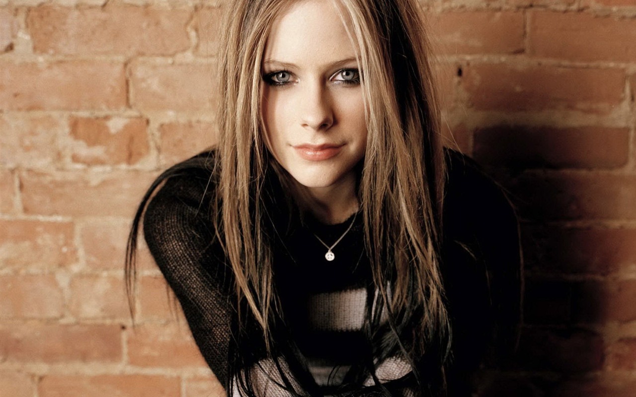 Avril Lavigne krásnou tapetu (3) #16 - 1280x800