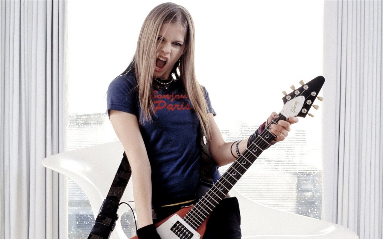 Avril Lavigne krásnou tapetu (3) #20 - 1280x800