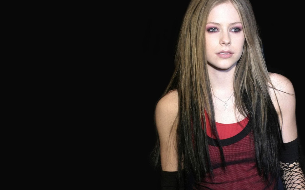 Avril Lavigne krásnou tapetu (3) #21 - 1280x800