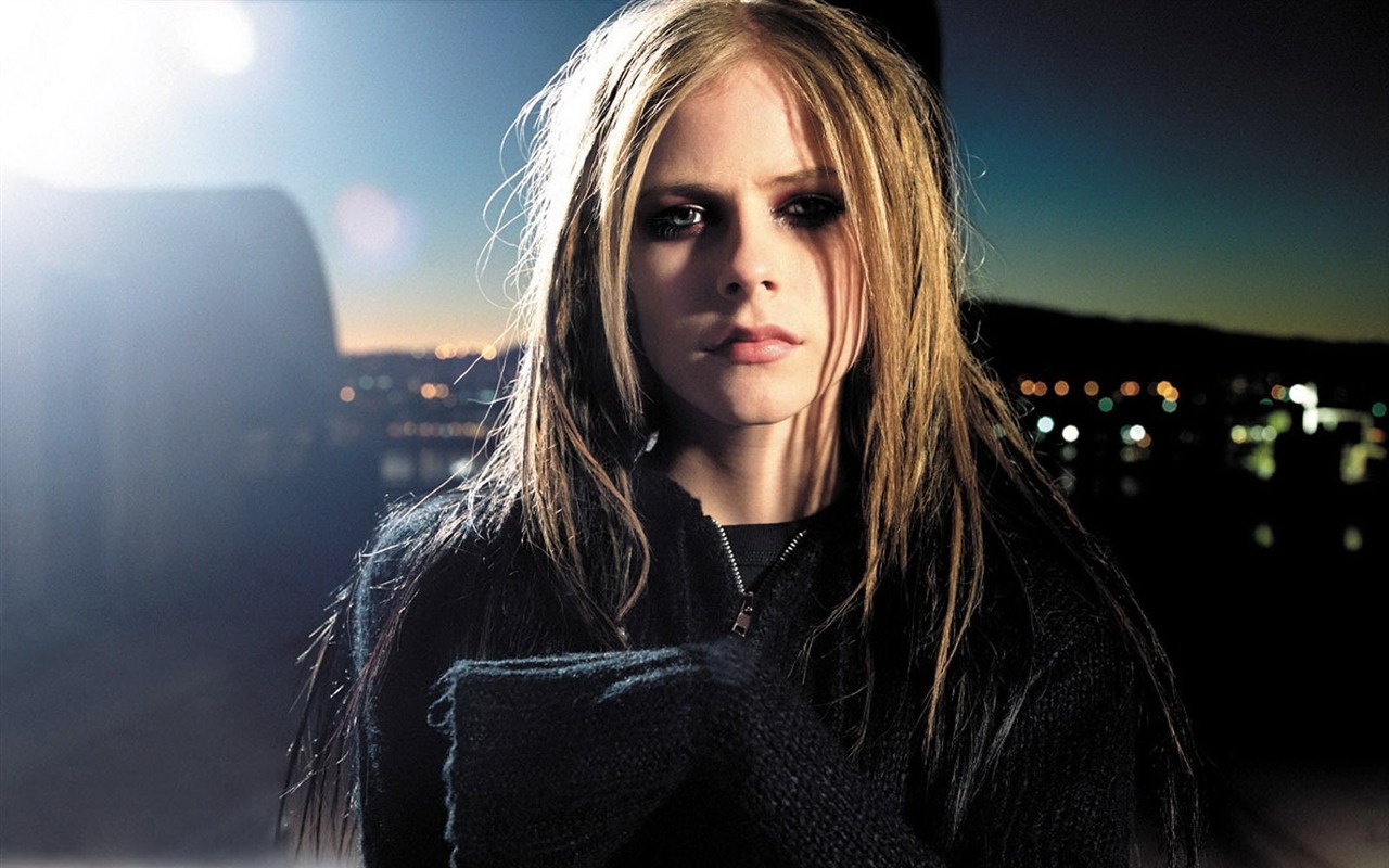 Avril Lavigne krásnou tapetu (3) #24 - 1280x800