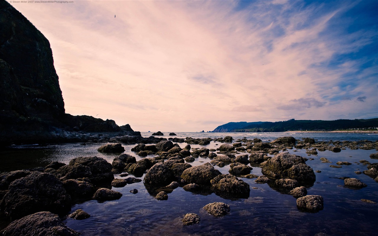 超大海滨海岸风光 壁纸(一)8 - 1280x800