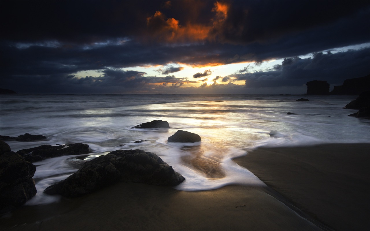 Grand papier peint des paysages côtiers du littoral (2) #20 - 1280x800