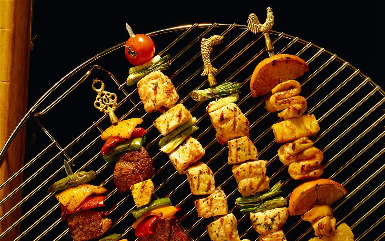 Gourmet večeře tapety (3) #6 - 1280x800