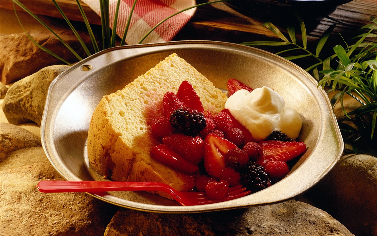 Gourmet večeře tapety (3) #9 - 1280x800