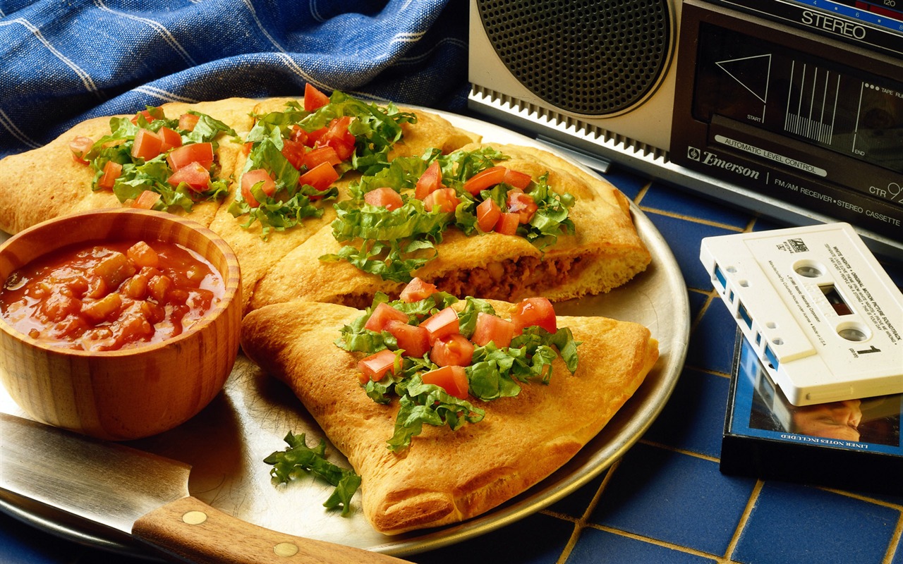 Gourmet večeře tapety (3) #10 - 1280x800