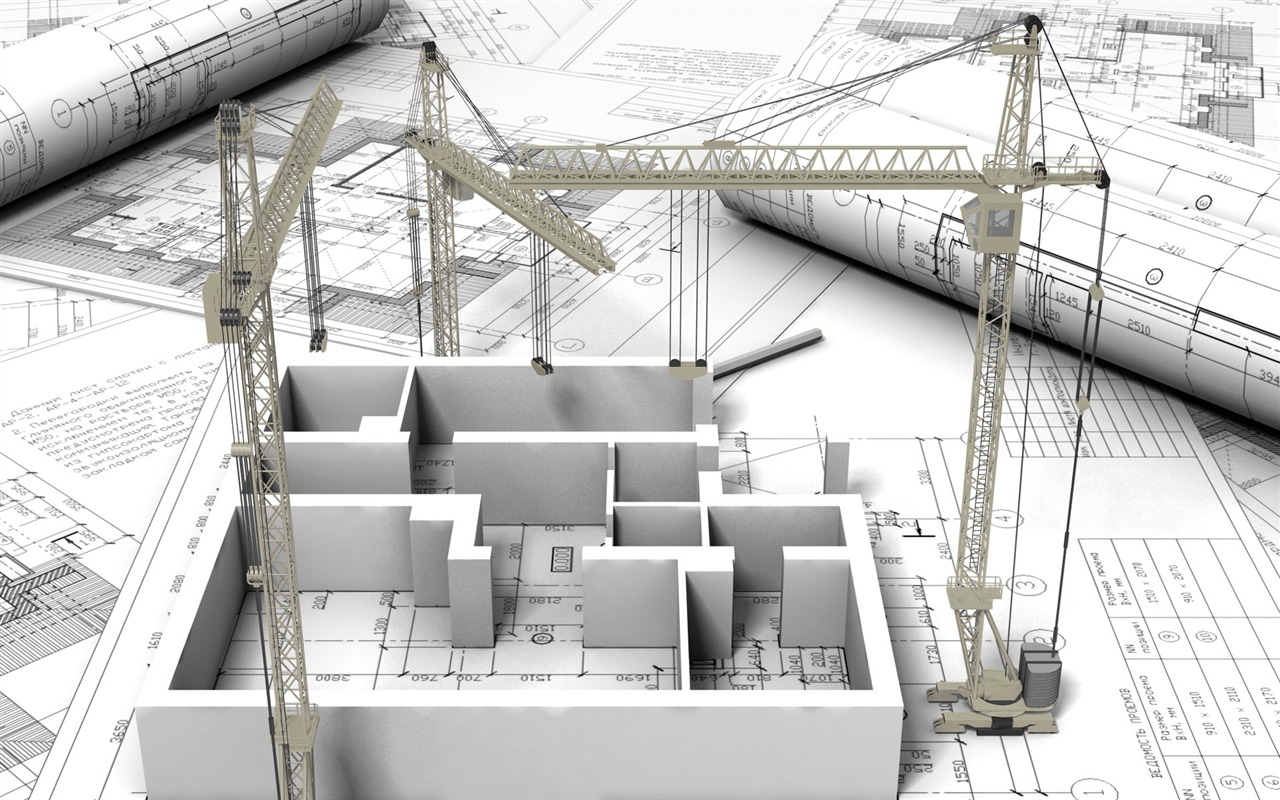 Fond d'écran 3D de conception architecturale (2) #12 - 1280x800