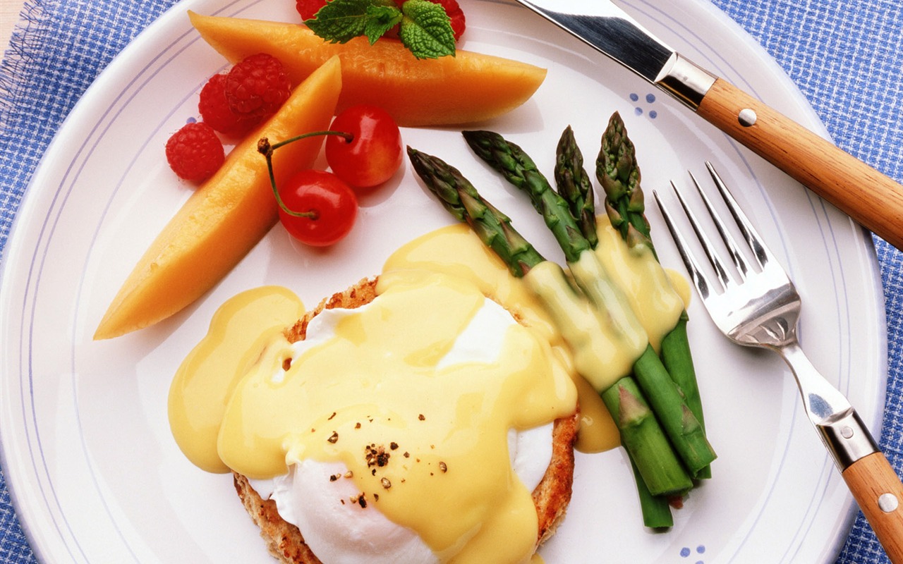 Gourmet večeře tapety (5) #12 - 1280x800