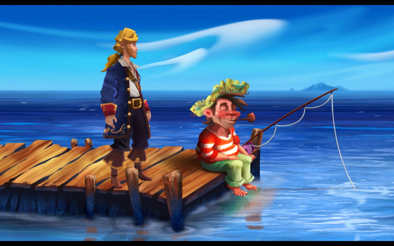Monkey Island game wallpaper #2 - 1280x800