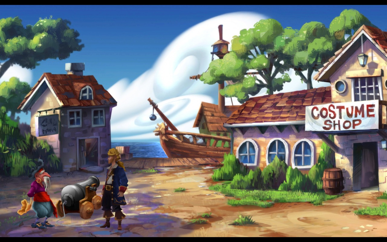 Monkey Island hra wallpaper #17 - 1280x800