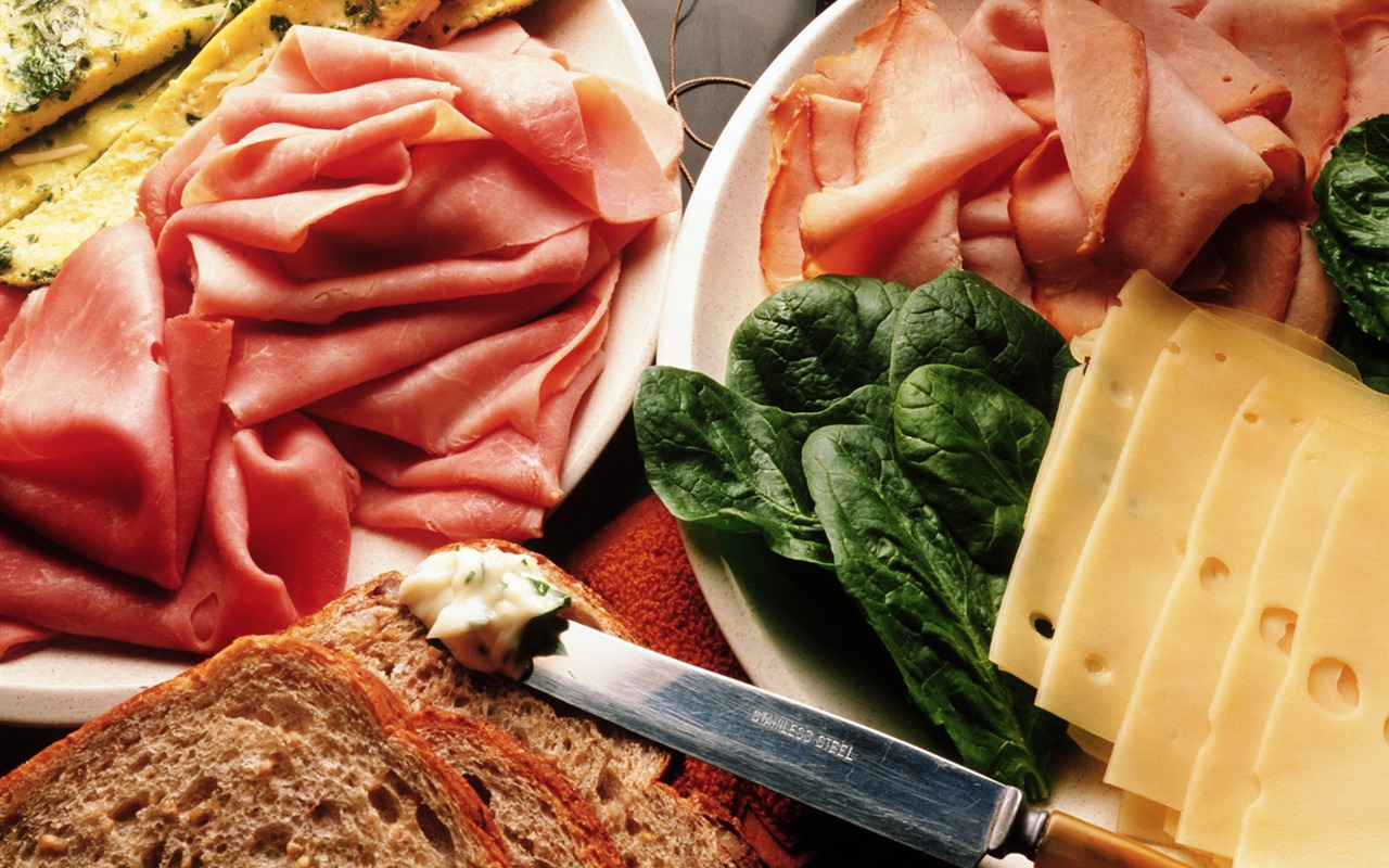 Gourmet večeře tapety (6) #5 - 1280x800