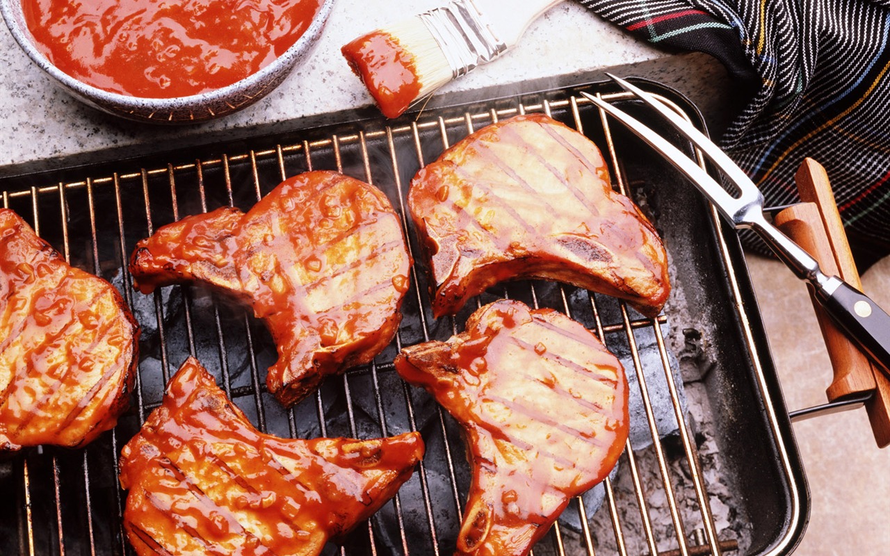 Gourmet večeře tapety (6) #16 - 1280x800