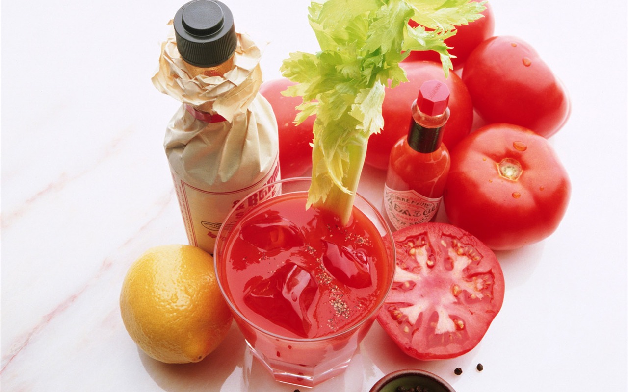 Gourmet dinner wallpaper (7) #4 - 1280x800