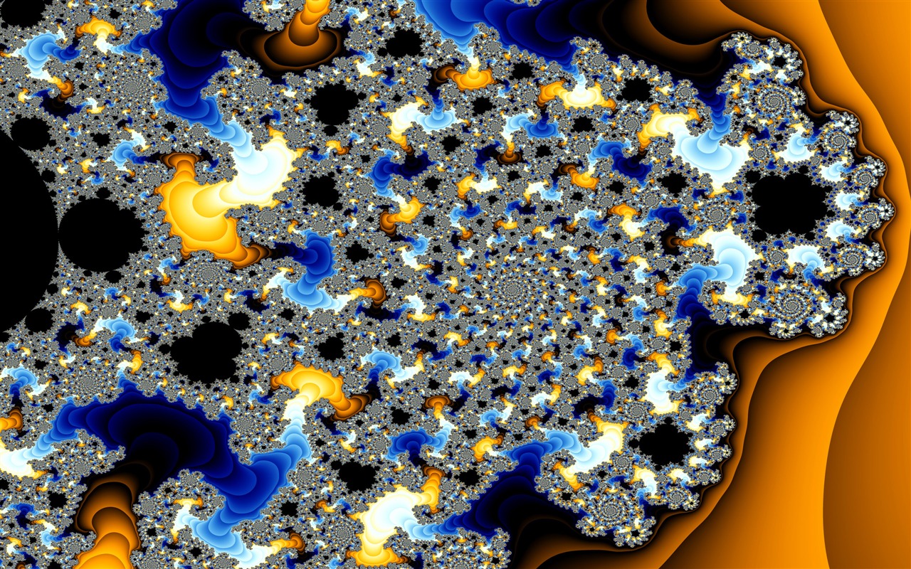 Super Bright pattern wallpaper (1) #8 - 1280x800