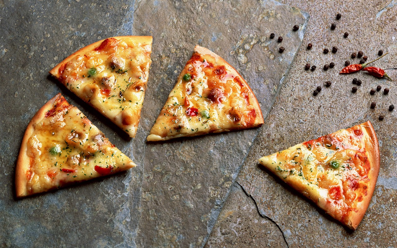 Pizza Jídlo tapety (2) #18 - 1280x800