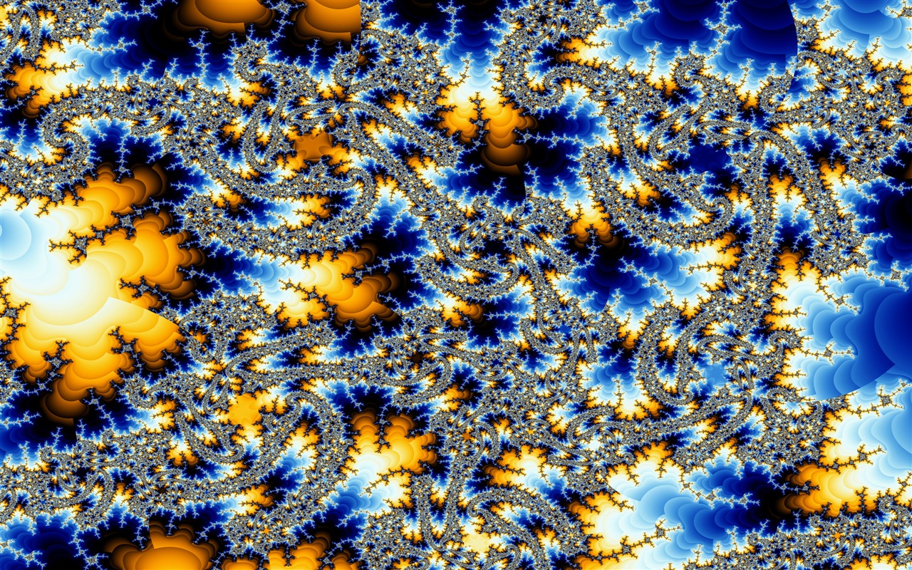 Super Bright Muster Tapete (3) #4 - 1280x800
