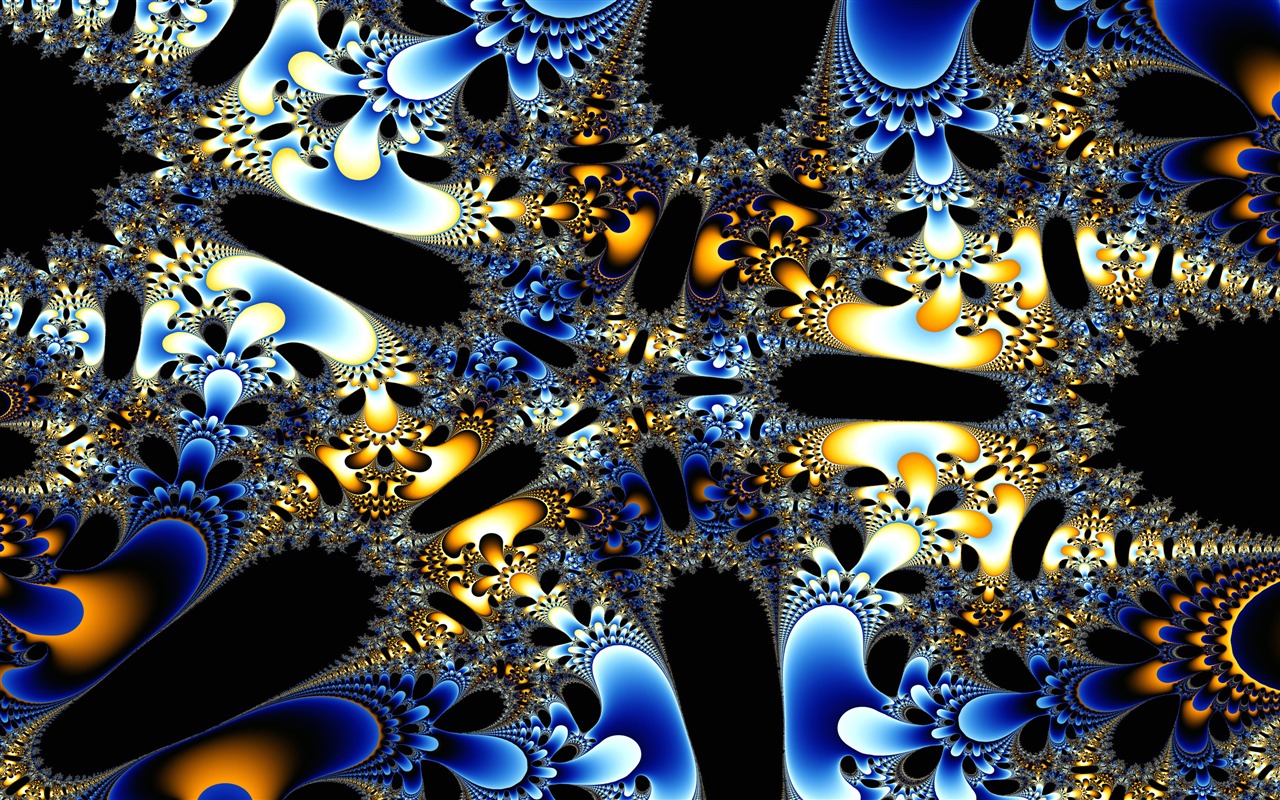 Super Bright Muster Tapete (3) #6 - 1280x800