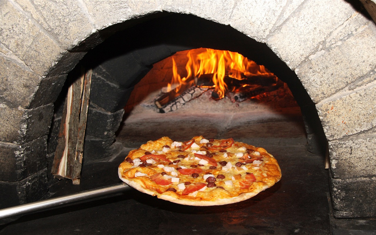 Pizza Jídlo tapety (3) #15 - 1280x800