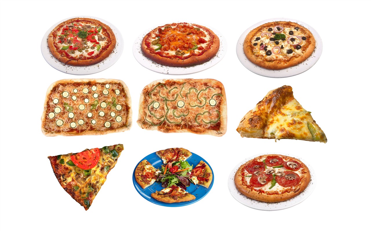 Pizza Jídlo tapety (3) #17 - 1280x800