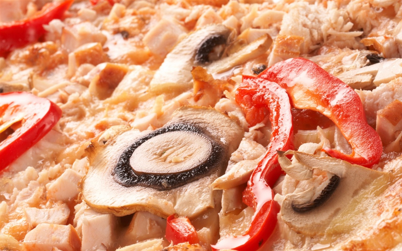 Pizza 美食壁紙(三) #19 - 1280x800