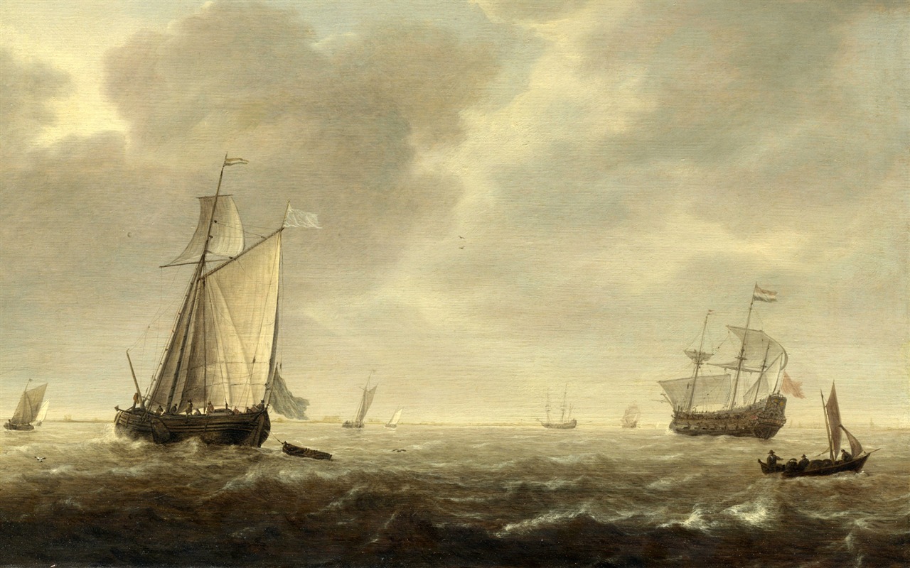 London Gallery sailing wallpaper (1) #18 - 1280x800