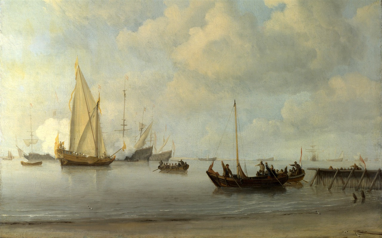 London Gallery sailing wallpaper (2) #6 - 1280x800