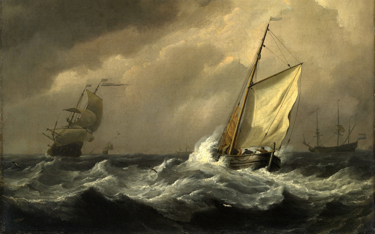 倫敦畫廊帆船 壁紙(二) #14 - 1280x800