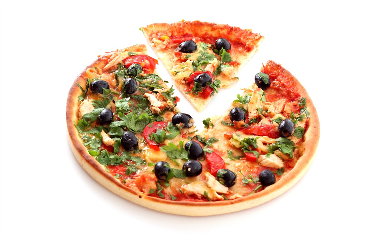 Pizza Jídlo tapety (4) #5 - 1280x800
