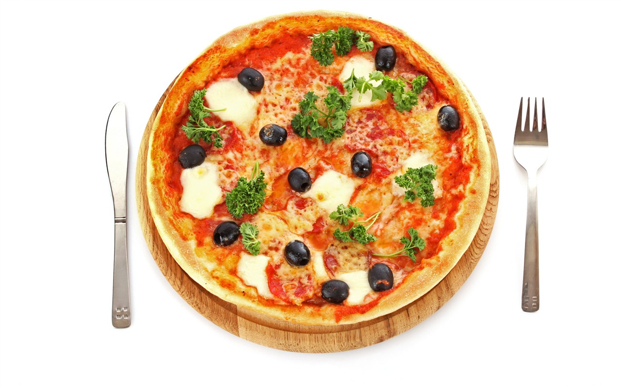 Pizza Jídlo tapety (4) #9 - 1280x800
