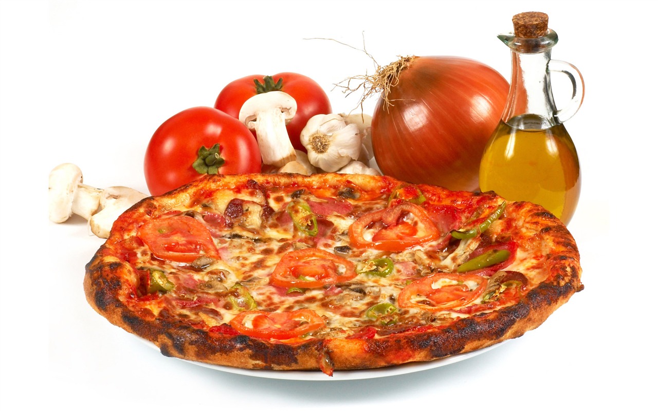 Pizza 美食壁紙(四) #16 - 1280x800