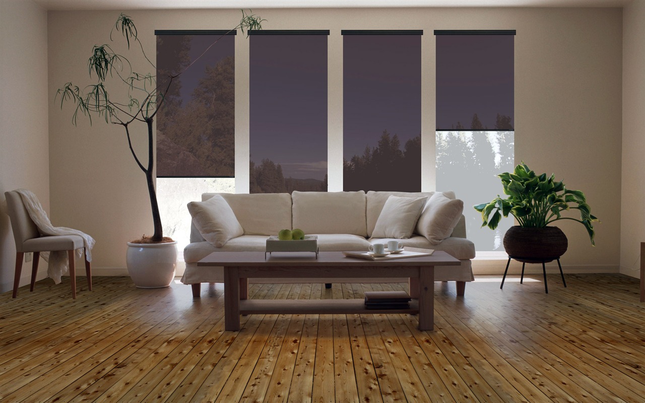 Living Room Photo Wallpaper (8) #10 - 1280x800