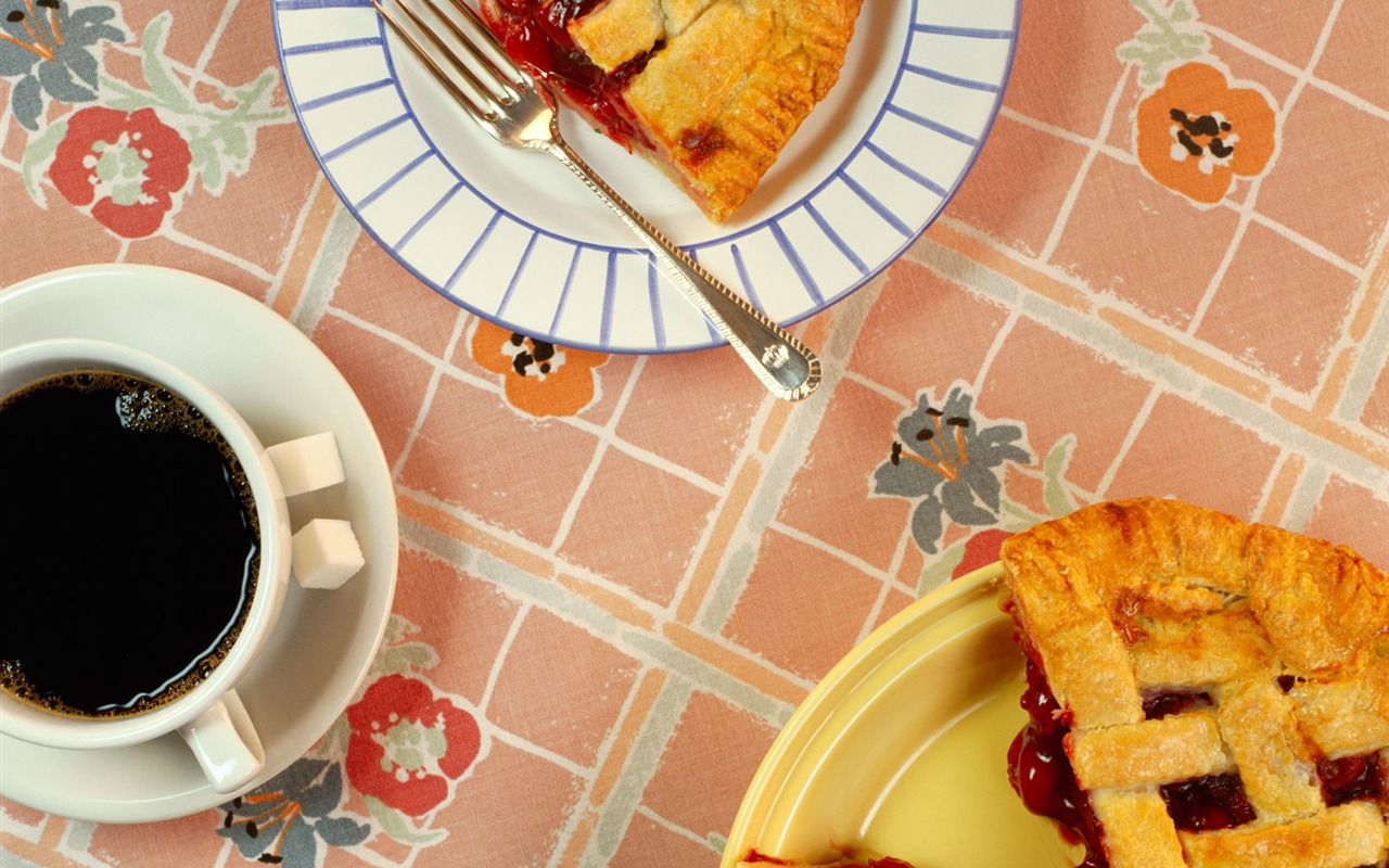 Gourmet večeře tapety (9) #1 - 1280x800