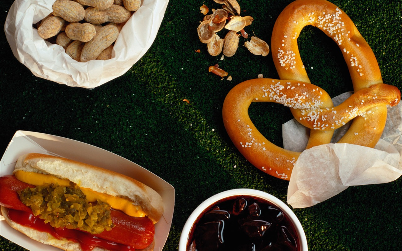 Gourmet večeře tapety (10) #11 - 1280x800