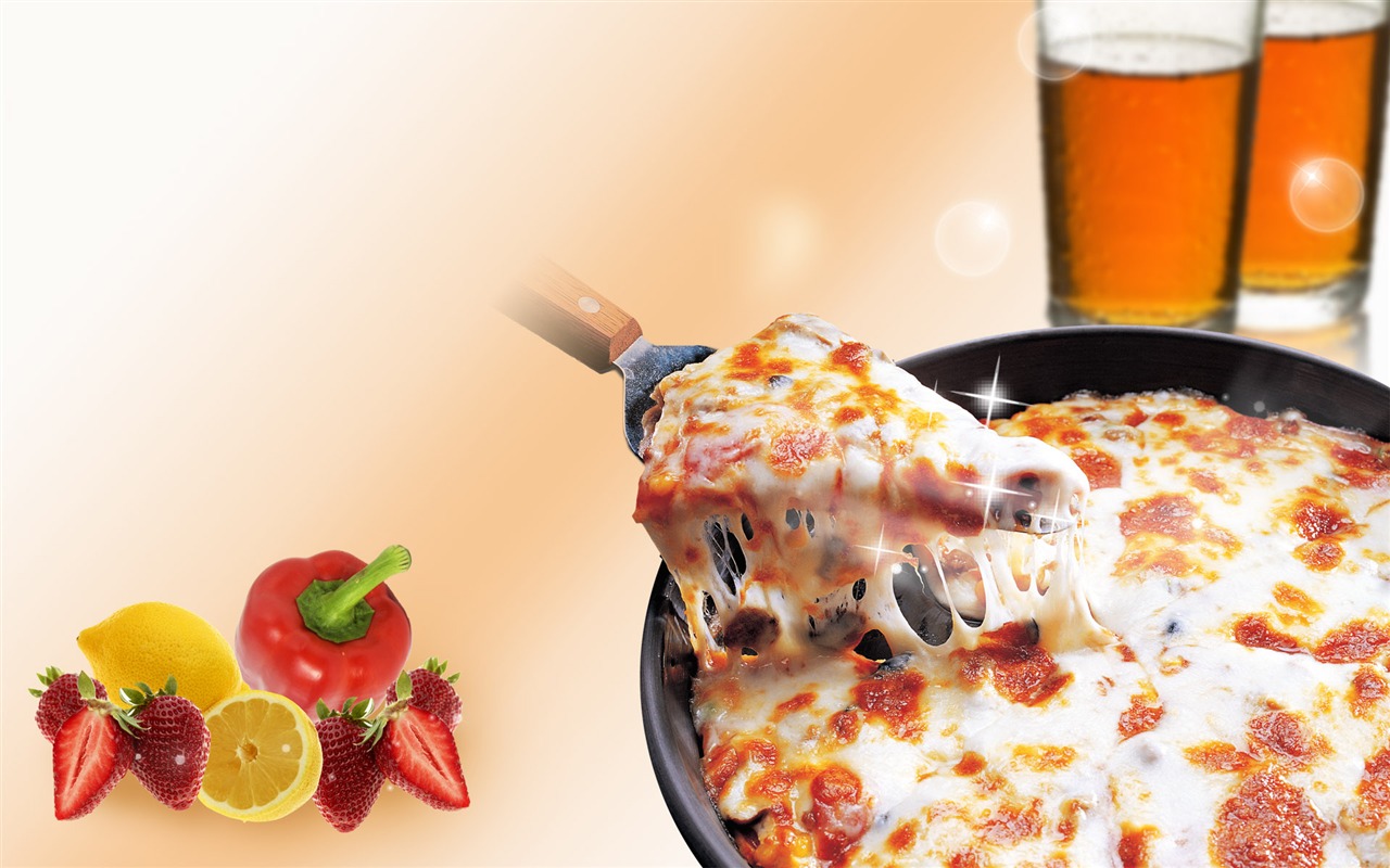 Gourmet večeře tapety (11) #8 - 1280x800