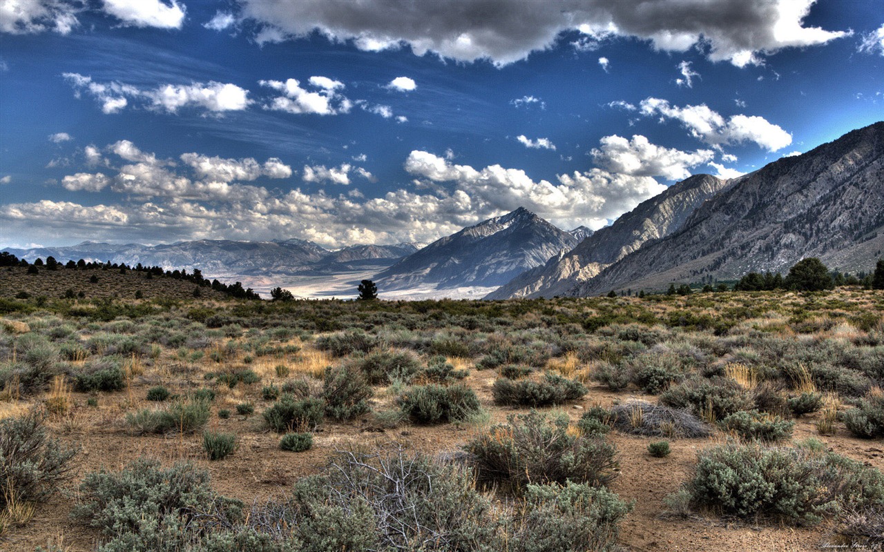 Mountain Valley Landscape wallpaper (1) #3 - 1280x800