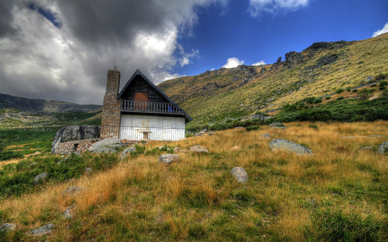 Mountain Valley Landschaft Wallpaper (1) #5 - 1280x800