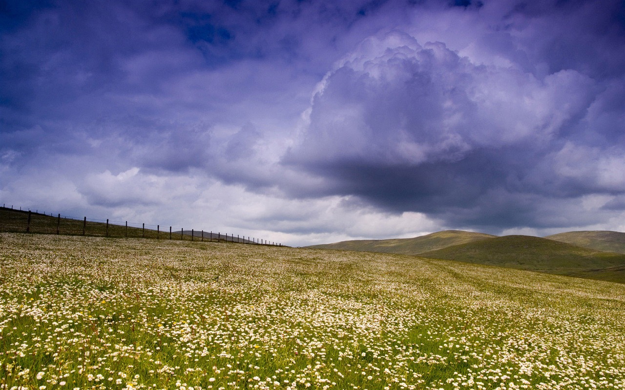 Mountain Valley Landschaft Wallpaper (1) #7 - 1280x800