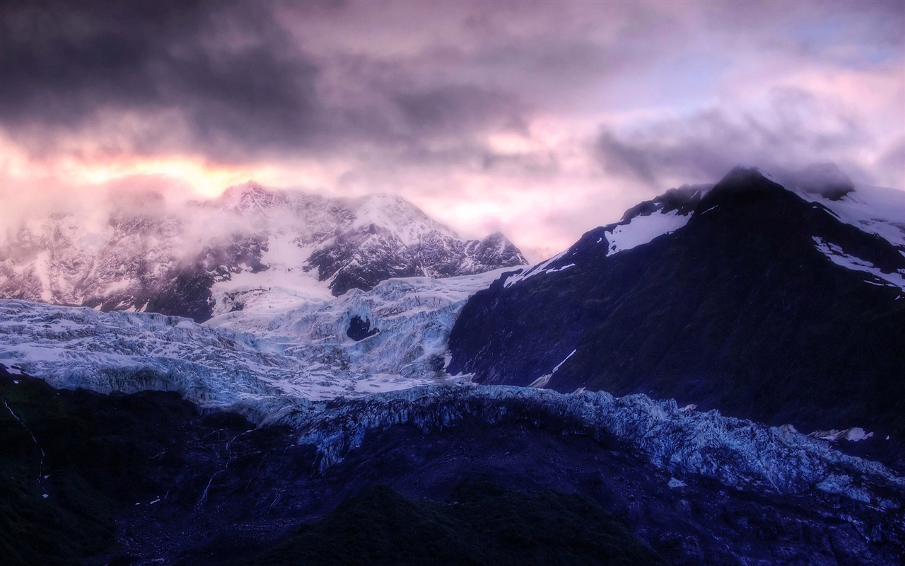 Mountain Valley Landscape wallpaper (1) #11 - 1280x800