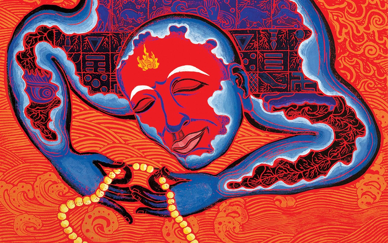 Cheung Pákistán tibetské tisk tapetu (2) #8 - 1280x800