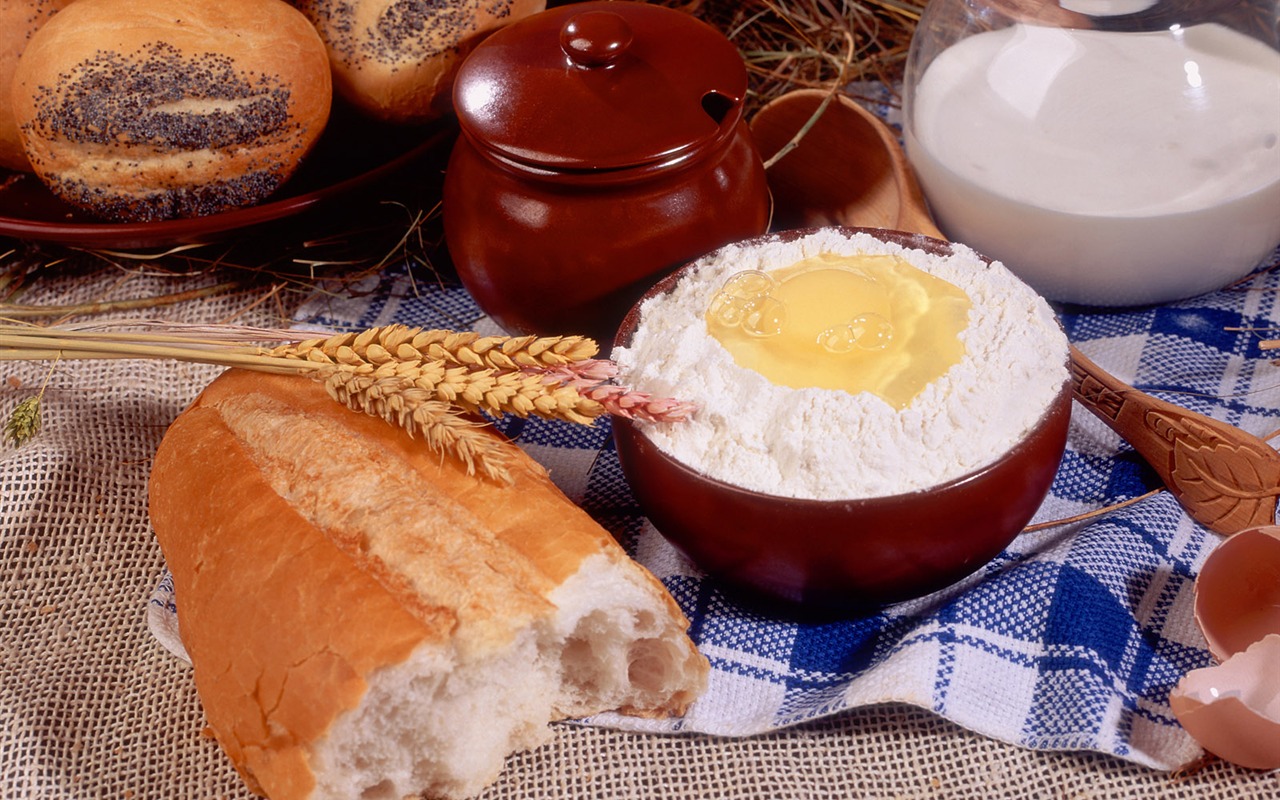 Bread wallpaper album (2) #6 - 1280x800