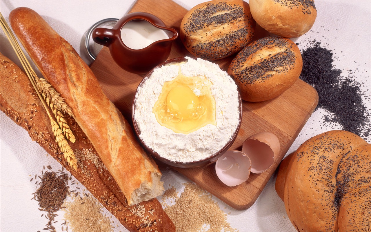 Bread wallpaper album (2) #8 - 1280x800